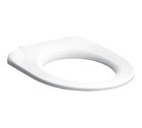 Geberit Selnova Comfort - Abattant WC pour personne à mobilité réduite sans couvercle, blanc 500.340.01.1