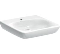 Geberit Selnova Comfort lavabo 60x55 cm rectangulaire classique pour les handicapés blanc brillant 502.770.00.7