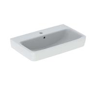 Geberit Selnova Compact - Lavabo 65x40 cm, avec trop-plein, trou pour robinetterie, blanc 501.890.00.7