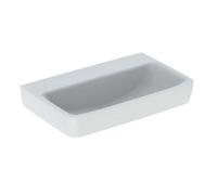 Geberit Selnova Compact - Lavabo 65x40 cm, sans trop-plein, sans trou pour robinetterie, blanc 501.893.00.7