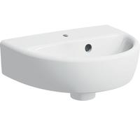 Geberit Selnova lavabo 36x29 cm semi-circulaire classique blanc brillant 500.320.01.7