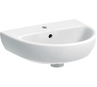 Geberit Selnova lavabo 45x37 cm semi-circulaire classique blanc brillant 500.324.01.7