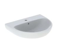 Geberit Selnova - Lavabo 60x48 cm, avec un trou de robinetterie, avec trop-plein, blanc 500.305.01.7