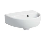 Geberit Selnova - Lave-mains 36x29 cm, avec un trou de robinetterie, avec trop-plein, blanc 500.320.01.7