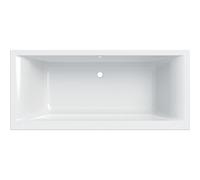 Geberit Selnova Square baignoire rectangulaire 180x80 cm blanc 554.387.01.1