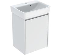 Geberit Selnova Square lavabo avec meuble 50 cm blanche 504.132.00.1