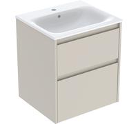 Geberit Selnova Square lavabo avec meuble 55 cm 504.137.DB.1