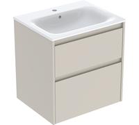 Geberit Selnova Square lavabo avec meuble 60 cm 504.138.DB.1
