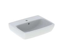 Geberit Selnova Square - Lave-mains 45x35 cm, avec un trou de robinetterie, avec trop-plein, blanc 500.322.01.7