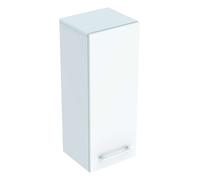 Geberit Selnova Square - Meuble latéral bas 85x33x30 cm, 1 porte, blanc brillant 501.276.00.1