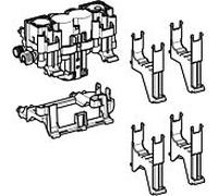 Geberit - Levier hydraulique à servomoteur 242.820.00.1 pour WC Type 70/Sigma 70 1-6 bar