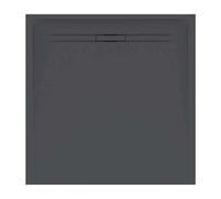 Geberit Sestra - Receveur de douche 80x80 cm, graphite 550.292.00.2