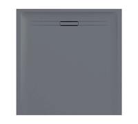 Receveur carré Geberit Sestra 80 x 80 Gris Structure ardoise - GEBERIT 550.291.00.2