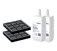 Produit d'Entretien Geberit AquaClean 2 filtres à charbon et 2 liquides nettoyants 240626001