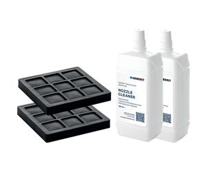 Geberit - Set AquaClean de filtres à charbon actif et liquide de nettoyage pour buse, 2 pièces 240.626.00.1