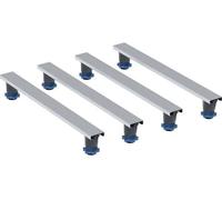 Geberit set de pieds et de traverses pour receveur de douche en résine de pierre, à partir de 140 cm, Lxl 70x7,3cm, pieds réglables en hauteur 9-21 cm, 554.956.00.2