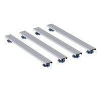 Geberit Universal Jeu de pieds et de traverses pour receveurs de douche en résine de pierre, à partir de 140 cm, 554956001,
