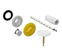 Geberit set de service, pour bonde de baignoire 241720211 avec actionnement par pression, finition chrome brillant