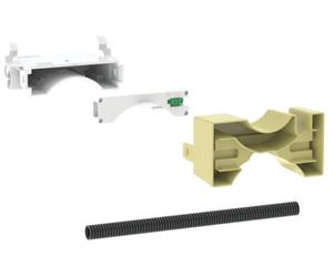 Geberit - Set Geberit Power&Connect box avec cloison de séparation avec collier de raccordement 116.063.00.6