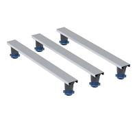 Geberit set pieds et traverses pour receveur de douche en résine de pierre, hauteur des pieds réglable de 9-21 cm