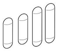 Geberit set tampon pour siège de bidet Cavelle 598095000