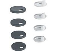 Geberit set tampon pour WC anneau de siège fixe 244108001 pour Geberit AquaClean Mera Classic