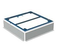 Geberit Setaplano montage match0 154460001 jusqu'à 100 cm, pour 4 pieds, 80 x 80 x 3 cm