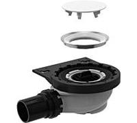 Geberit Setaplano caniveau de receveur de douche 154017001 pour espace douche, avec support siphon, 50 mm