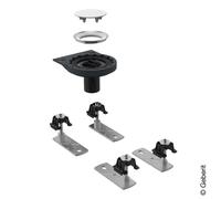 Geberit Setaplano : Kit de montage brut vertical avec 4 pieds, 154030001,