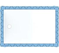 Geberit Setaplano panneau pour douches sans receveur 120x80 cm blanc 154.264.11.1