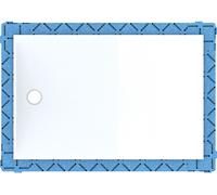 Geberit Setaplano panneau pour douches sans receveur 160x80 cm blanc 154.268.11.1