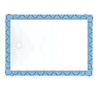 Geberit Setaplano zone de douche rectangulaire 154266111 blanc -alpin, 140 x 80 x 4,5 cm