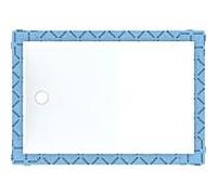 Geberit Setaplano zone de douche rectangulaire 154278111 blanc -alpine, 170 x 90 x 4,5 cm