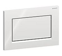 Geberit Sigma 10 Square plaque d'actionnement 115893KY1 chromé brillant / chrome brossé