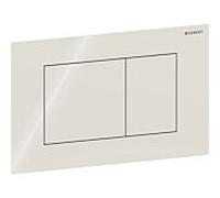 Geberit Sigma 40 Square Plaque de commande 115629JL1 Square , gris sable, pour double chasse, ronde