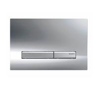 Geberit - Sigma 50 plaque de déclenchement à 2 boutons, façade chrome (115.788.21.2)
