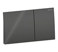 Geberit Sigma 70 Square Plaque d'actionnement 115622SJ1 pour double chasse, noire