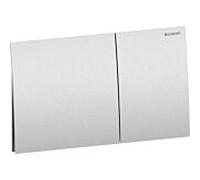 Geberit Sigma 70 Square Plaque de commande 115622FW1 pour double chasse, acier inoxydable brossé