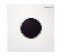 Geberit Sigma bouton de chasse d'eau pour urinoir chrome brillant-blanc 116.035.KJ.1