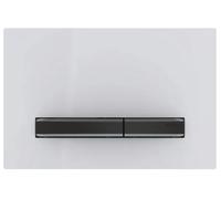 Geberit Sigma bouton de chasse d'eau pour WC blanc-noir 115.671.11.2