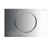 Geberit Sigma bouton de chasse d'eau pour WC chrome brillant-chrome mat 115.758.KH.5