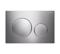 Geberit Sigma bouton de chasse d'eau pour WC chrome brillant-chrome mat 115.882.KH.1