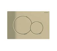 Geberit Sigma01 - Plaque de déclenchement, laiton noble galvanisée 115.770.DT.5