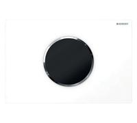 Geberit Sigma bouton de chasse d'eau pour WC chrome brillant-blanc 115.908.KJ.6