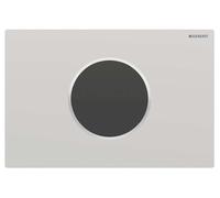 Geberit Sigma10 - Commande électronique de chasse d'eau, alimentation secteur, easy to clean,chrome mat 115.907.JQ.6