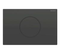 Geberit Sigma10 - Commande électronique de chasse d'eau, alimentation secteur, noir 115.906.DW.6