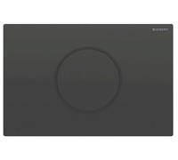 Geberit Sigma10 - Commande électronique de chasse d'eau, alimentation secteur, noir 115.907.DW.6