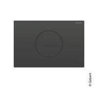 Geberit Commande électronique de chasse d'eau Sigma10 115.907.DW.6 sans contact noir