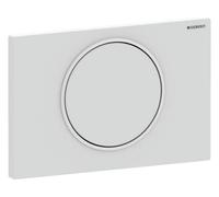 Geberit Plaque de déclenchement Sigma10 115.758.01.5 blanc laqué mat, revêtement easy-to-clean