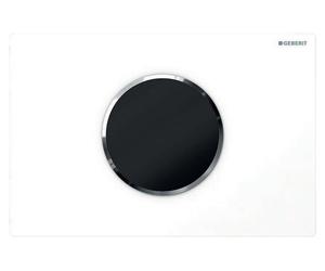Geberit Sigma10de WC avec déclenchement électrique du rinçage, rinçage à 2 quantités, fonctionnement à piles, 115.908.KJ.6